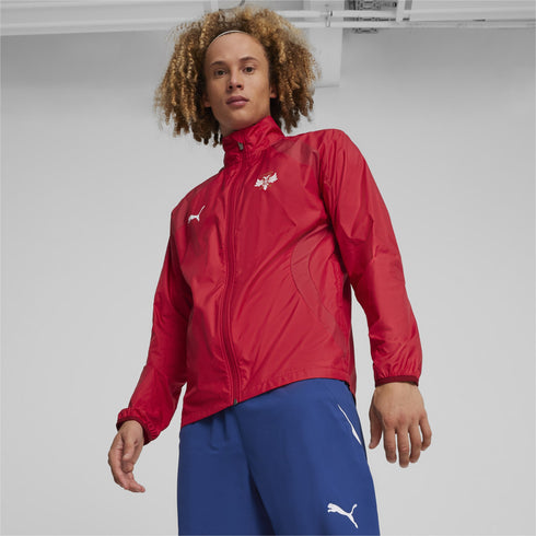 Serbie Veste tissée d’avant-match 2024 pour Homme